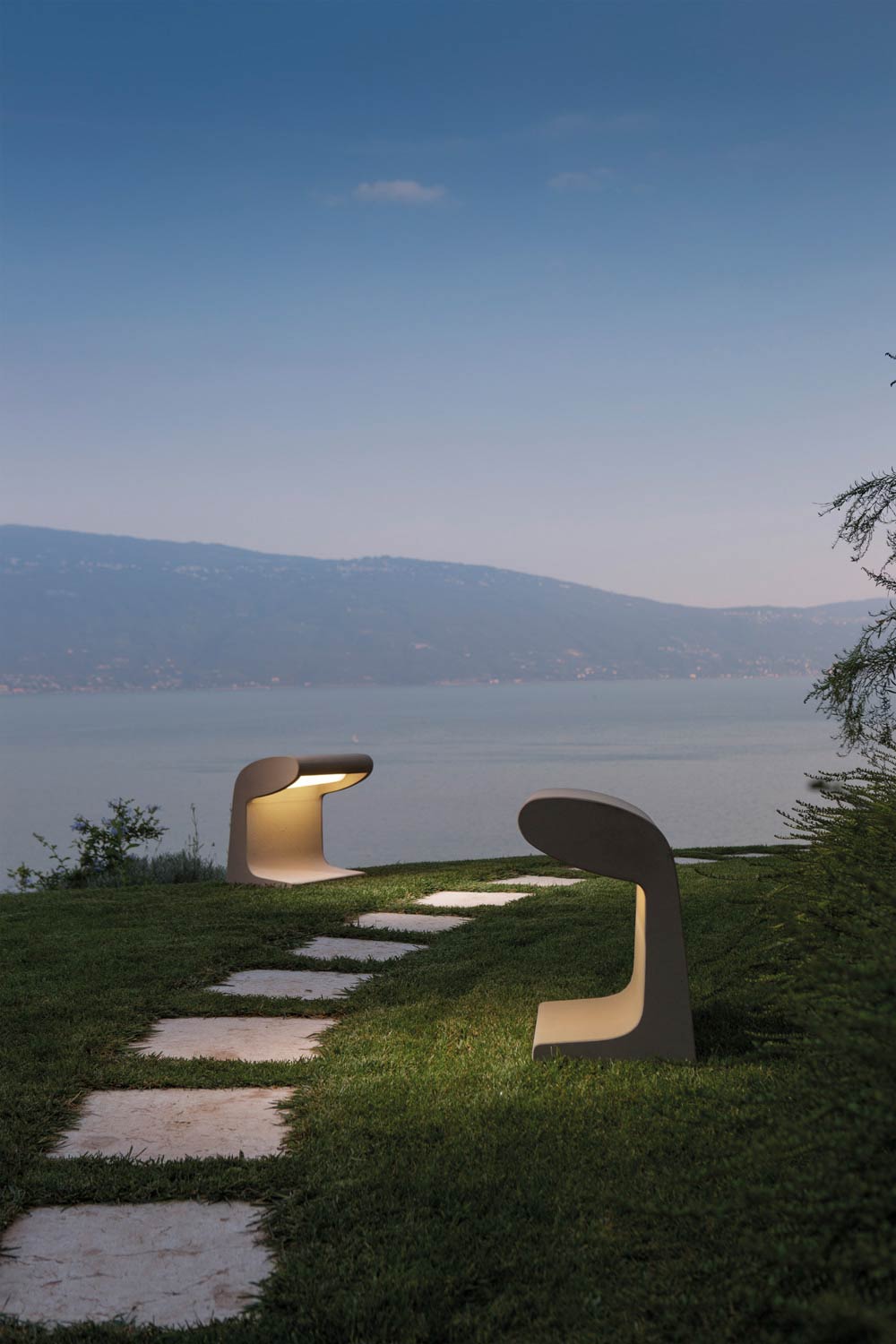 Borne Bèton Grande Floor Lamp by Nemo Floor Lamps